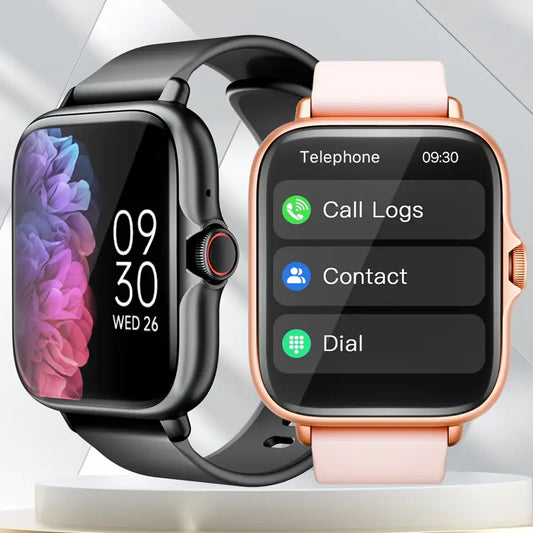 1.83" Smartwatch – Full Touchscreen, Calls & Messages, Fitness Tracker for Android/iPhone