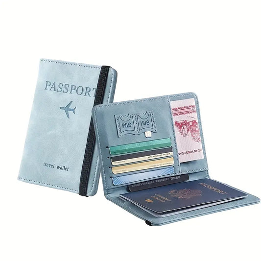 RFID Passport Holder – Slim, Multifunctional Travel Wallet