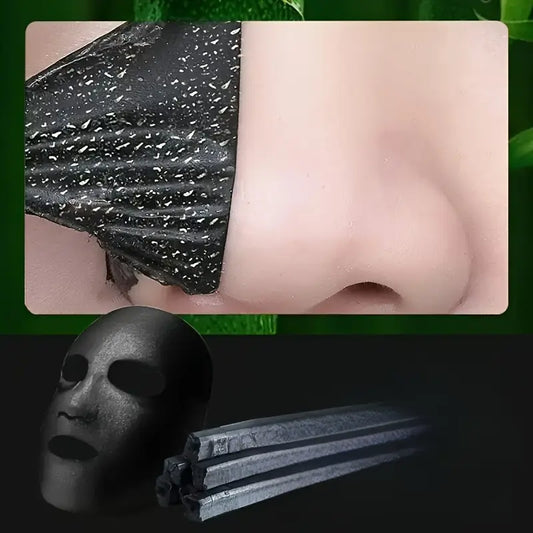 SADOER Bamboo Charcoal Black Mask – Deep Cleansing & Oil Control, Gentle Pore Care for All Skin Types