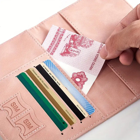 RFID Passport Holder – Slim, Multifunctional Travel Wallet